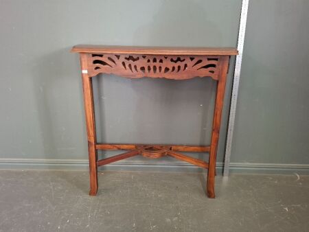 Victorian Style Wooden Hallway Table