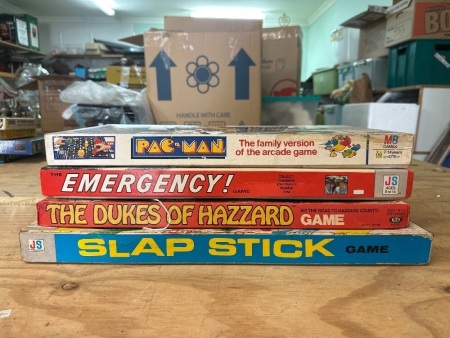 4x Vintage Board Games