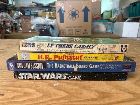 4x Vintage Board Games