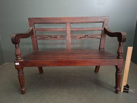 Vintage Mini Wooden Bench