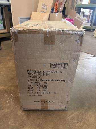 Brand New in Box Certa 30mtr Retractable Hose Reel Model CTHSE30RELA