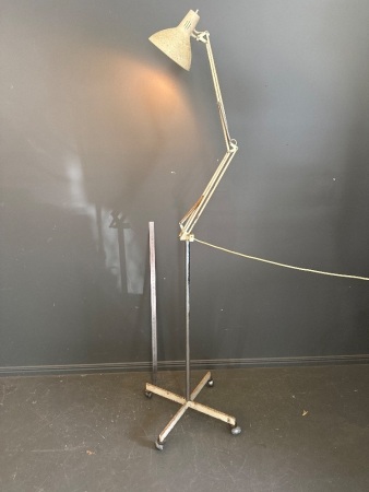 Mid Century Luxo Lamp of Australia Expandable Floor Lamp