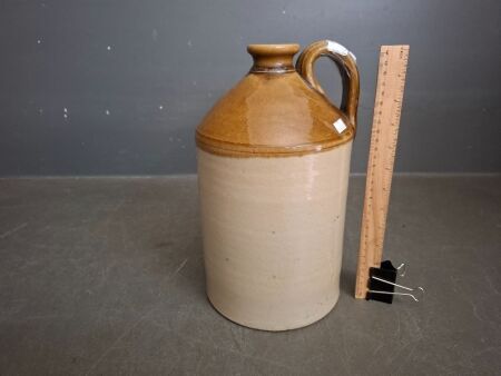 W C Bennett S AUS Magill Pottery Two Toned Ceramic Demijohn