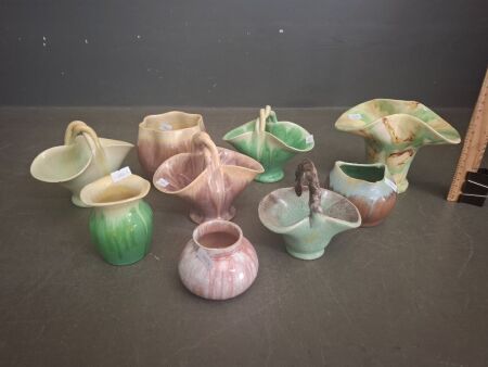Australian Pottery Vases & Baskets