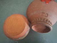 Mid Century Australian Pottery Drip Glazed Vases - 4