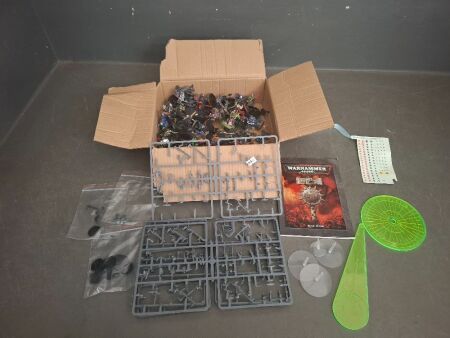 Large Lot of Warhammer Figurines + Accessories + Book