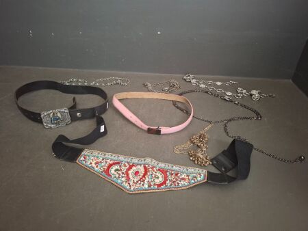 Assortment of Vintage Belts&nbsp;