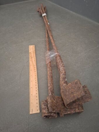 3x Vintage Branding Irons