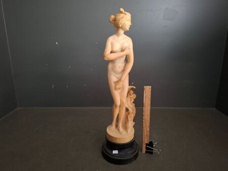 Vintage Resin Nude Goddess