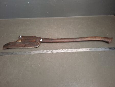Vintage CWS Elected Boral Steel Brush Axe