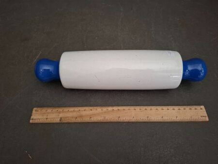Vintage Fowler Ware Ceramic Rolling Pin