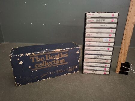 Complete The Beatles Collection Cassette Tapes