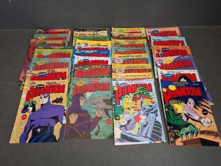 Large Collection of The Phantom Comic Books