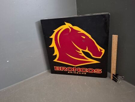 Brisbane Broncos Perspex Sign