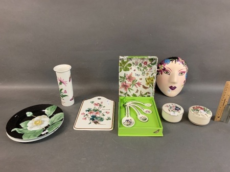 Collection of Port Merion, Villeroy & Boch & Japanese Floral Ceramics