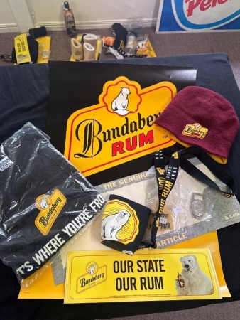 Mixed Bundaberg Rum Vintage Merchandise Pack