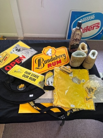 Mixed Bundaberg Rum Vintage Merchandise Pack