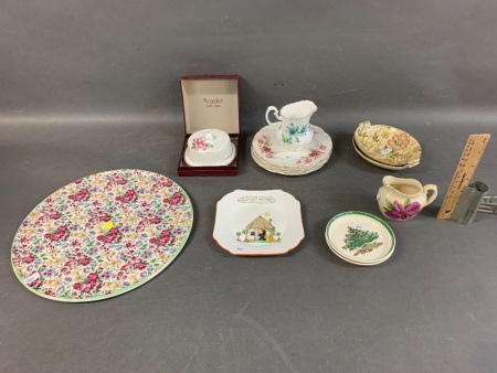 Collection of Vintage English China inc. Royal Albert