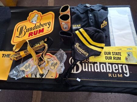 Mixed Bundaberg Rum Vintage Merchandise Pack