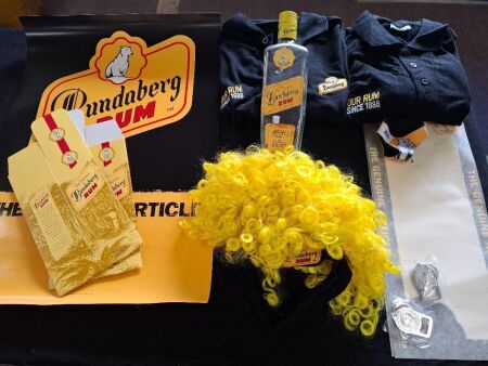 Mixed Bundaberg Rum Vintage Merchandise Pack