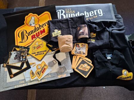 Mixed Bundaberg Rum Vintage Merchandise Pack