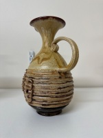 Mid Century Brown Ceramic Jug - 2