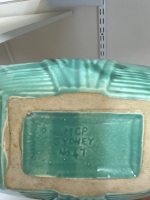 5x Blue and Green Ceramic Decor Items - 4