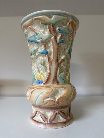 Art Deco Forest Themed Vase