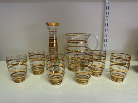 Hand Charlesware Decor Water Jug Set