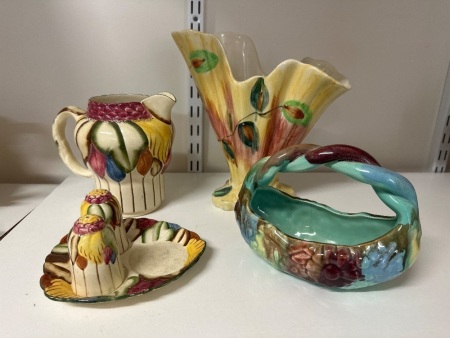 Assortment of Floral Jug + Vase