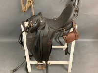 Authentic Northern Territory Drovers Saddlery Kit inc. 1930 Syd Hill Stock Saddle - 2