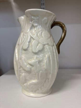 Beswick Cream Floral Jug