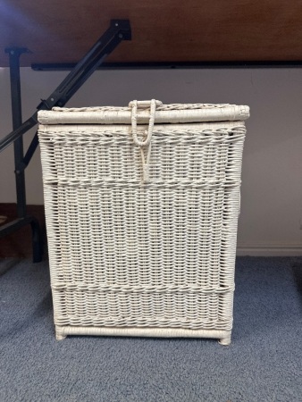 White Cane Storage Box