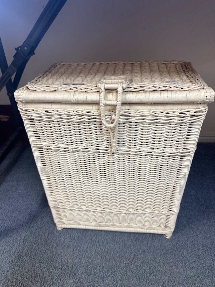 White Cane Storage Box
