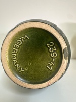 West Germany Red and Green Vase - 3