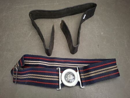 British Army Royal Corps of Transport Stable Belt and Bucket + Other Belt&nbsp;