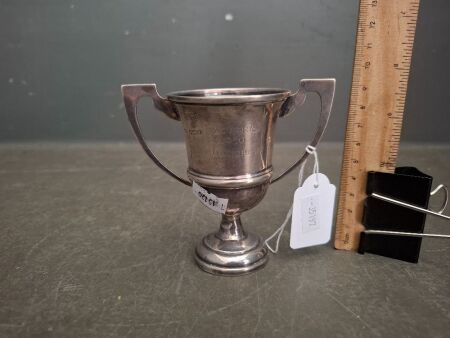 Hallmarked Aylesbury Dairy's Replica of Challenge Cup Mini Trophy&nbsp;