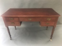 Antique Writing Desk on Casters