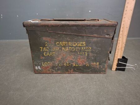 Metal Military Ammo Box&nbsp;