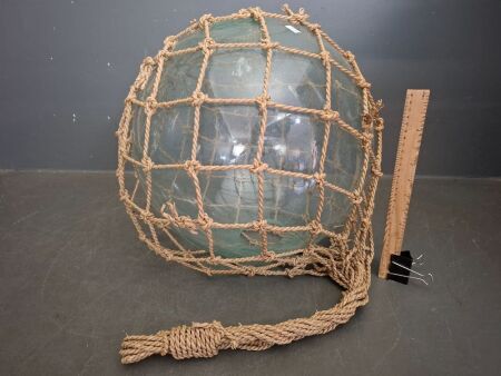 Vintage Decorator Glass Fishing Float