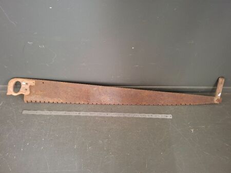 Vintage Double Handled Pit Saw
