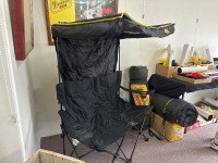Folding Bundaberg Rum Bench Camp Chair with Cover - 3