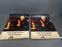 Bundaberg Rum Made for One Country Poster x 2