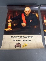 Bundaberg Rum Made for One Country Poster x 2 - 2