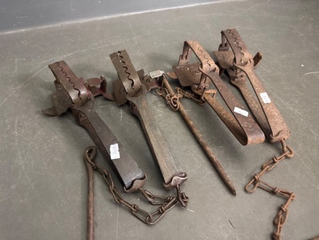 4x Small Vermin Traps