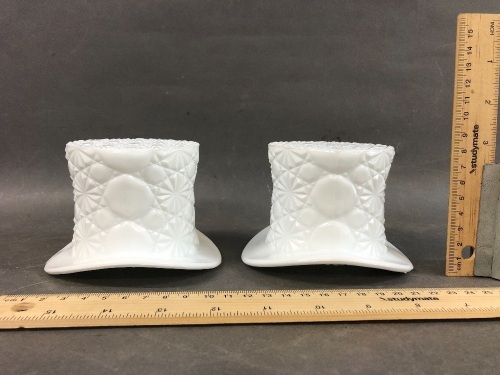 2-antique-fenton-milk-glass-top-hats