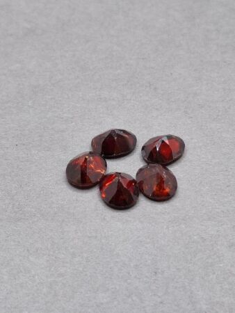 15 Carats 10x8mm Garnet Gemstones