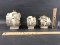 Vintage 3 Piece Sadler Tea Set with Hunting Scene - 4