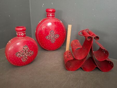 Red Art Moroccan Lot
