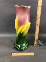 Large Mid Century Australian Pottery VaseÂ  - Marked V 113Â  - 4